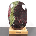 Large 7 Kilo Natural Huge Green Red Ruby Zoisite Oval Cut Untreated Gemstone