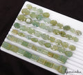 60 Pcs Natural Green Aquamarine Mix Faceted 11-19mm Untreated Loose Gems 540 Ct