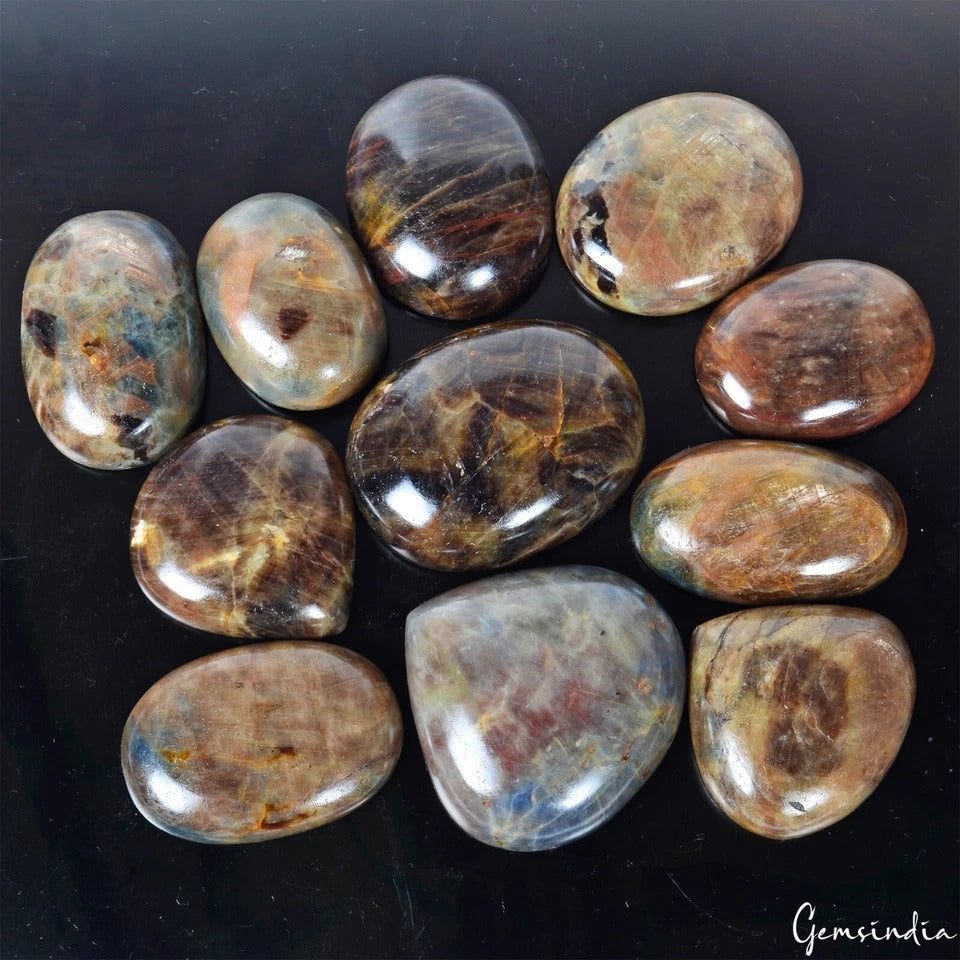 7680 Ct Natural Untreated Brown Sapphire Mix Cab Loose Earth Mined Gemstones Lot