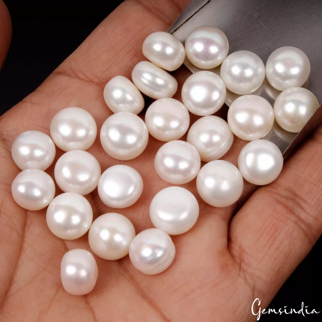 Pearl Lot, Loose Gemstone, Untreated — 25 Pieces, 9mm to 11mm, 173.10 Ct, India