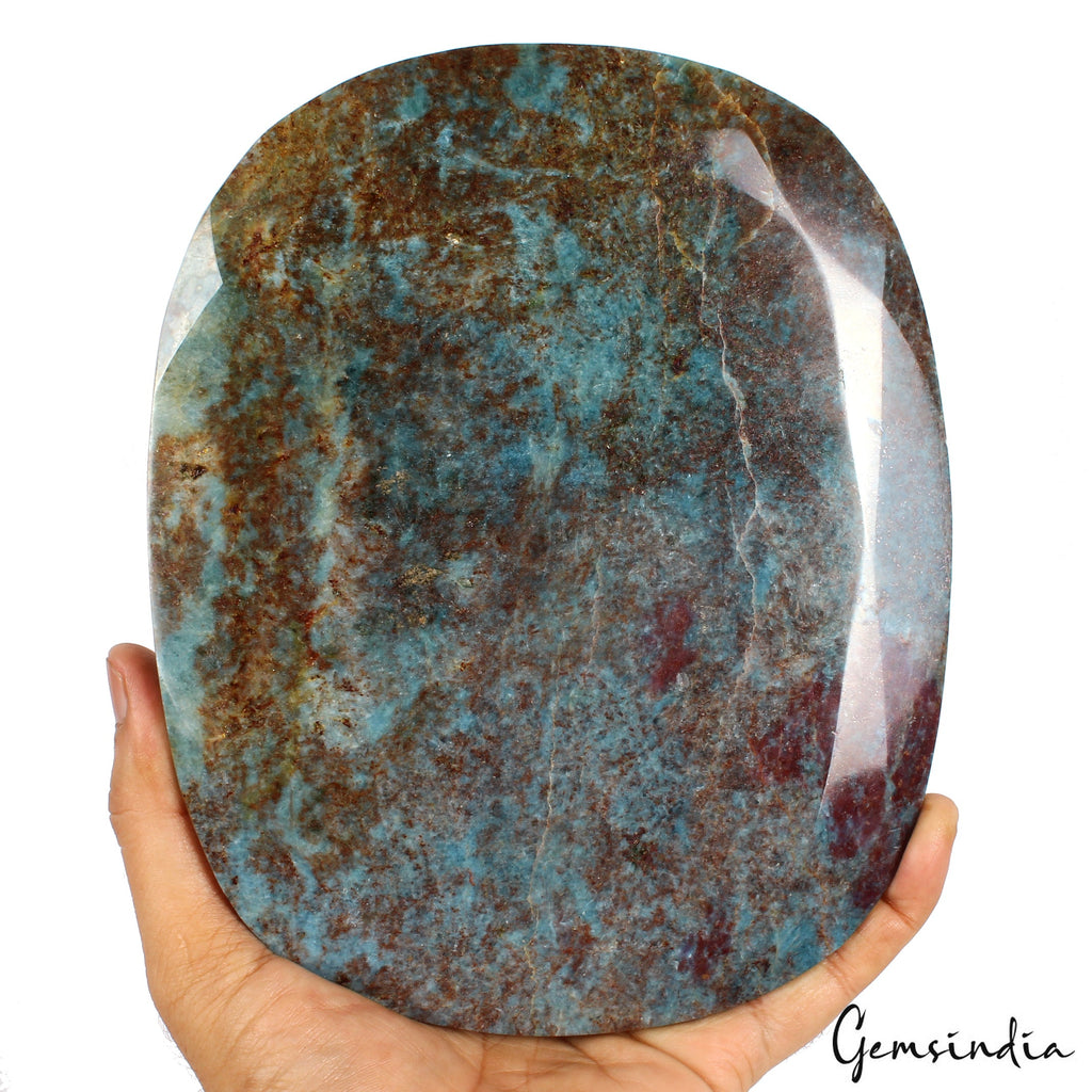 2.4 Kilo Natural Ruby Kyanite Oval Huge Museum Size Untreated Faceted Gemstone