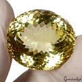 Citrine Loose Gemstone, Untreated, Yellow — 25x21x15mm, 48.90 Ct, Brazil