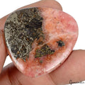 Rhodochrosite Cabochon, Untreated — 38 x 36 x 5mm, 83.20 Ct