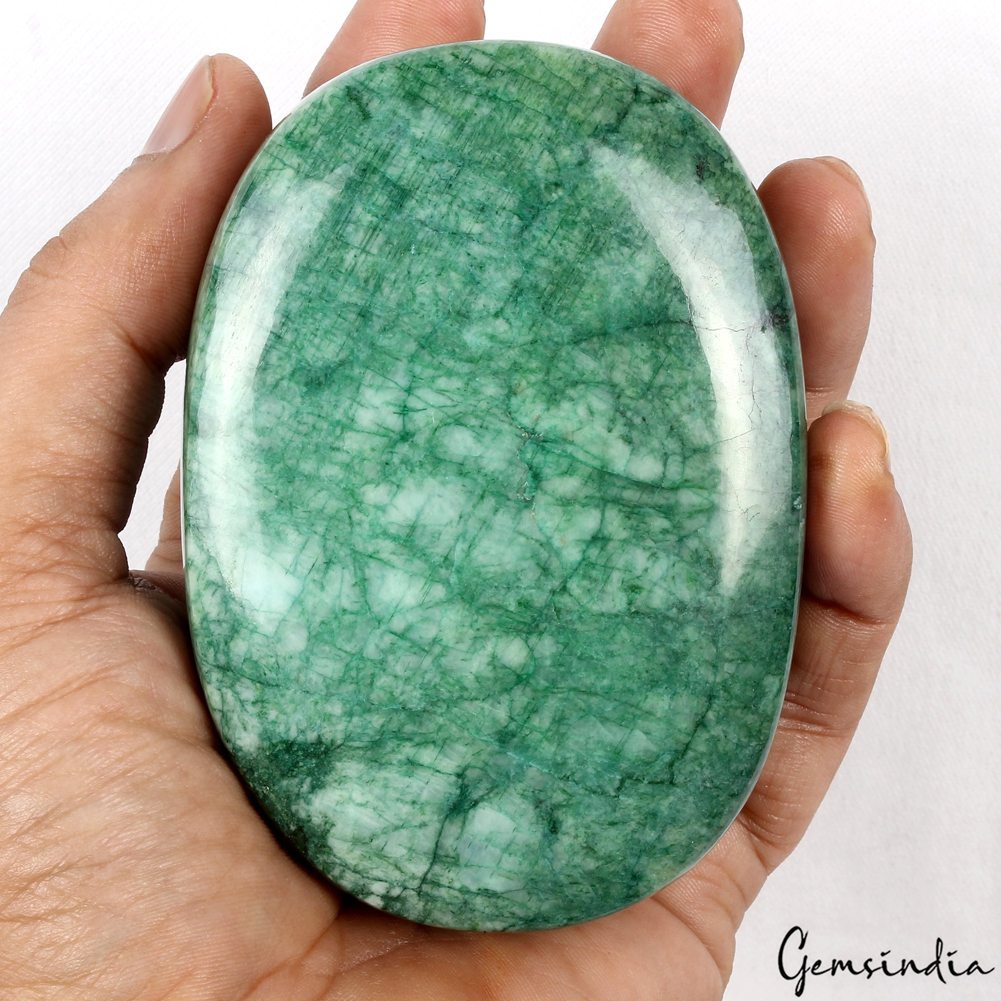 2800 Cts Natural Green Emerald Oval Cabochon Loose Earth mined Gemstone, Brazil