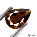 Tourmaline Loose Gemstone, Untreated, Brown — 7x5x3mm, 0.50 Ct, Mozambique