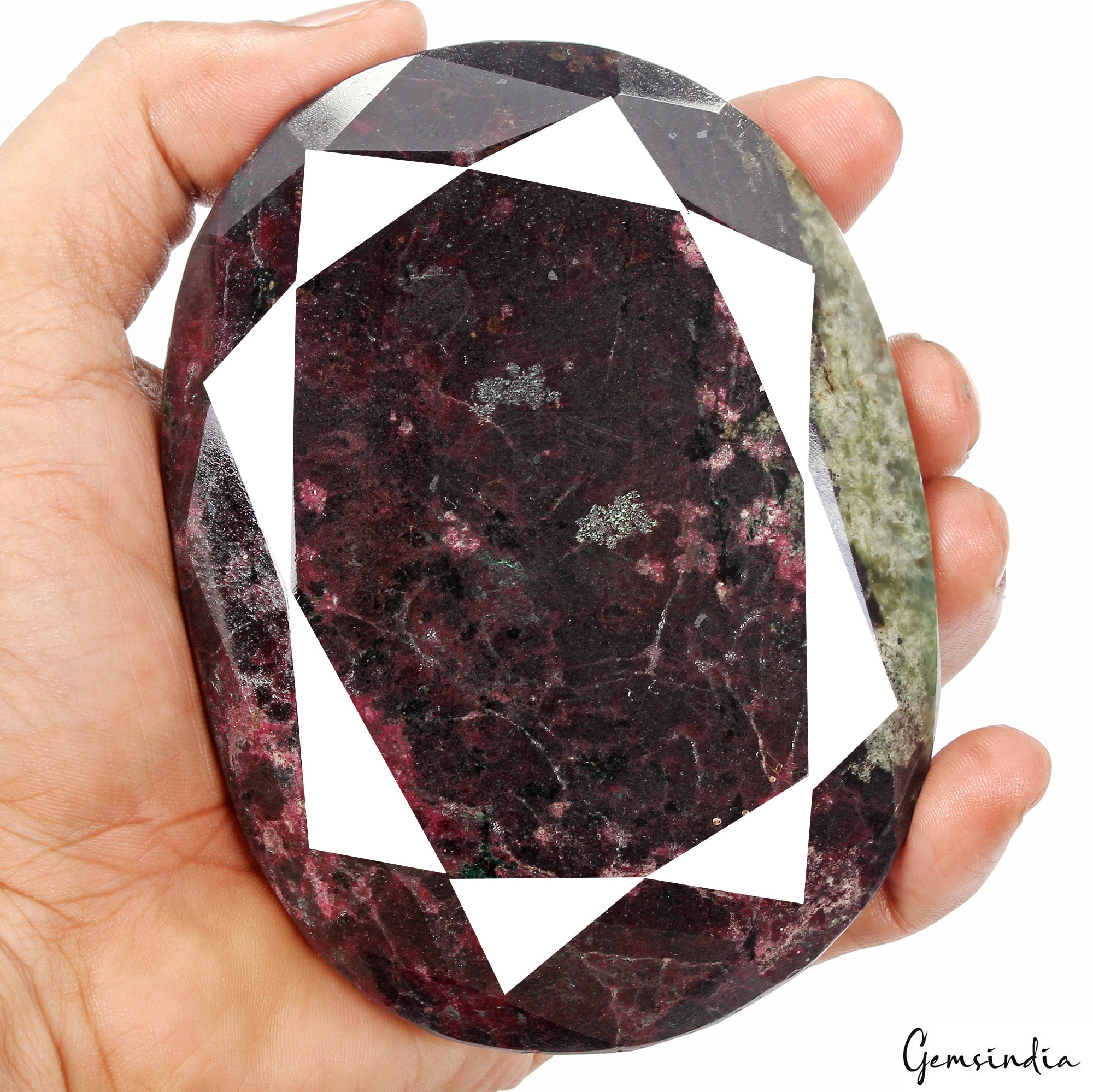 630 gram Unheated Natural Ruby Zoisite 4.4x3.2x1.1in Loose Museum Size Gemstone