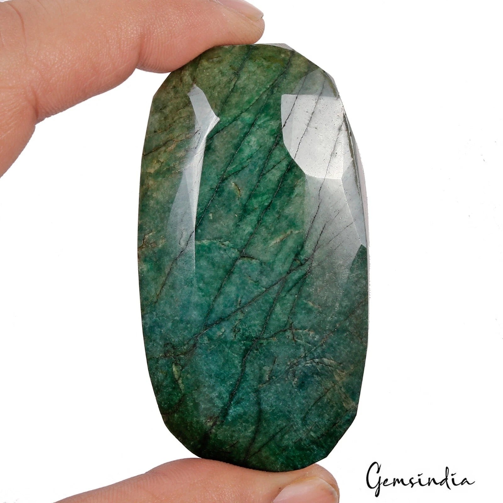 620 Cts Natural Green Brazilian Emerald Oval Faceted Earth Mined Huge Loose Gem