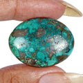 52.50 Ct Certified Natural Iranian Turquoise Rare Top Quality Untreated Gemstone