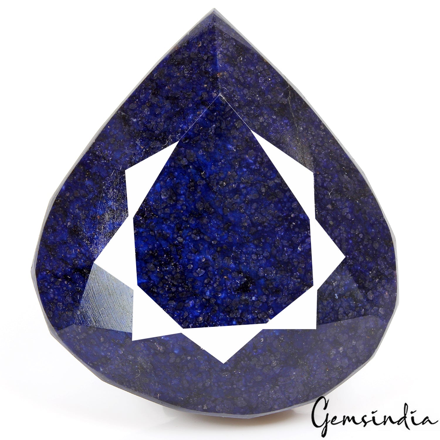 1720Ct Natural Top Blue Sapphire Pear Cut Loose Earth mined Gemstone, Madagascar