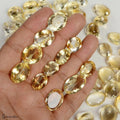 850 Cts/54 Pcs Natural Untreated Yellow Citrine Oval Cut Loose Gems For Jewelry