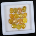 15 Pcs Natural Ceylon Yellow Sapphire Mix Cut Loose Unheated Gemstones~ 40.70 Ct