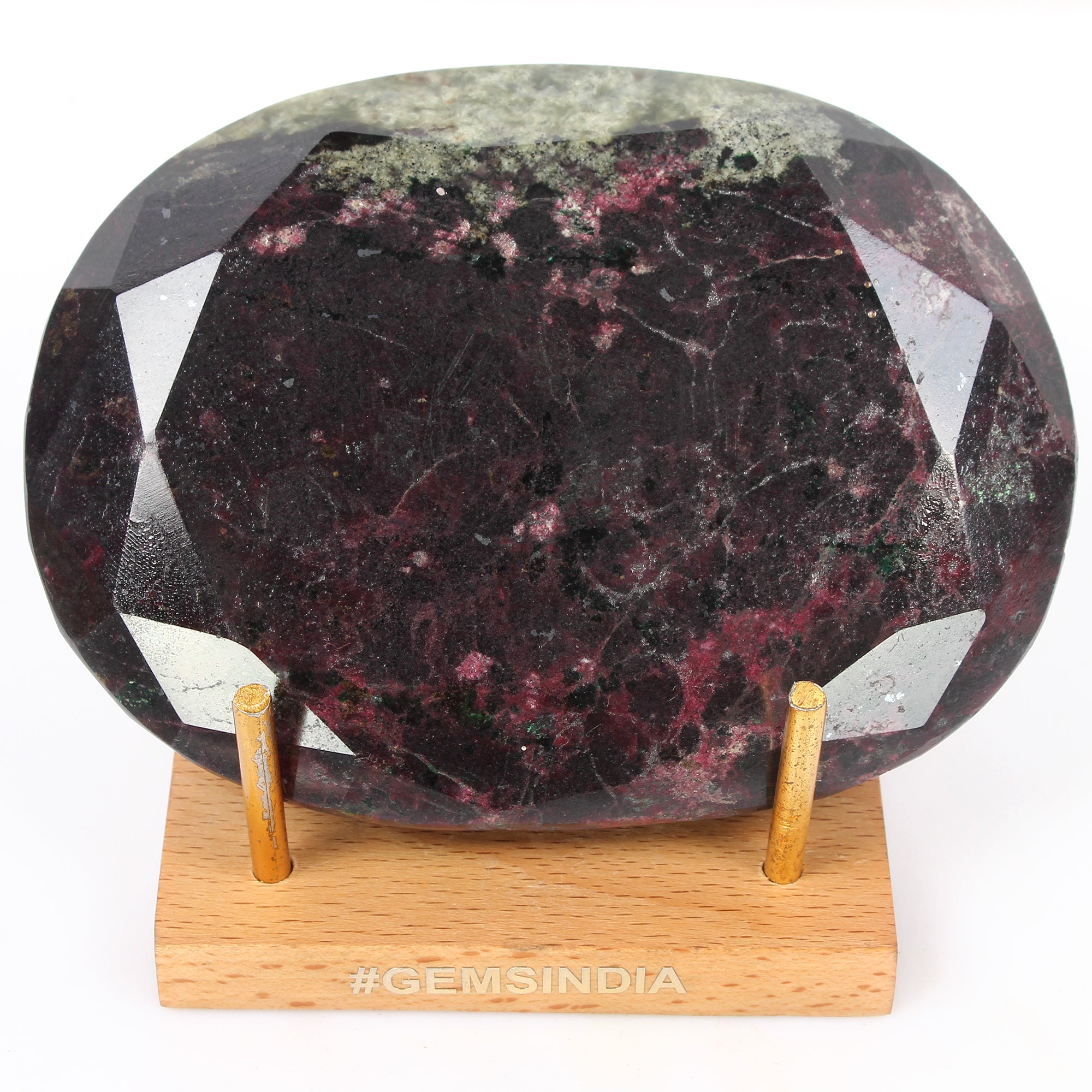 630 gram Unheated Natural Ruby Zoisite 4.4x3.2x1.1in Loose Museum Size Gemstone