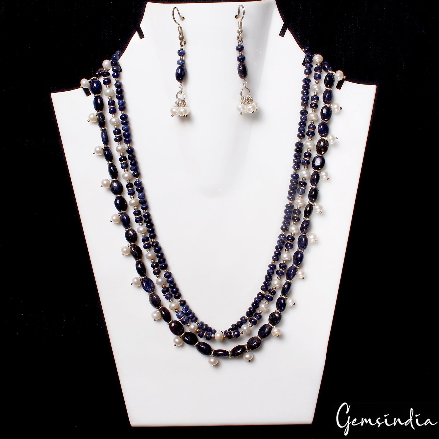 Sapphire Necklace — 4mm to 8mm, 452 Ct, Madagascar