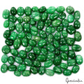 Natural 650 Ct Brazilian Green Emerald Mix Cabochon Loose Gemstone Lot 87 Pcs