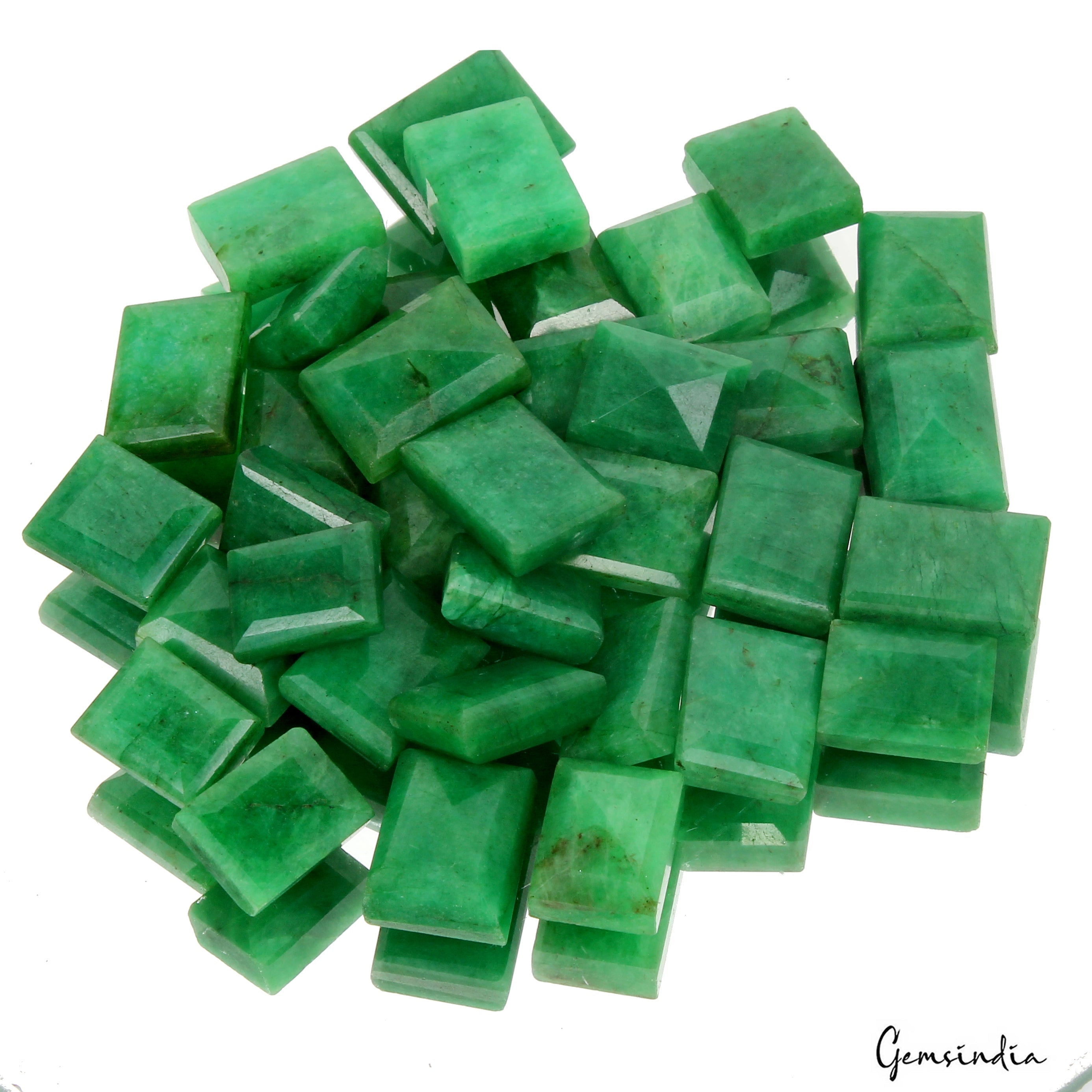 Natural 540 Ct Fine Cut Colombian Green Emerald Best Loose Gemstone Lot for Ring