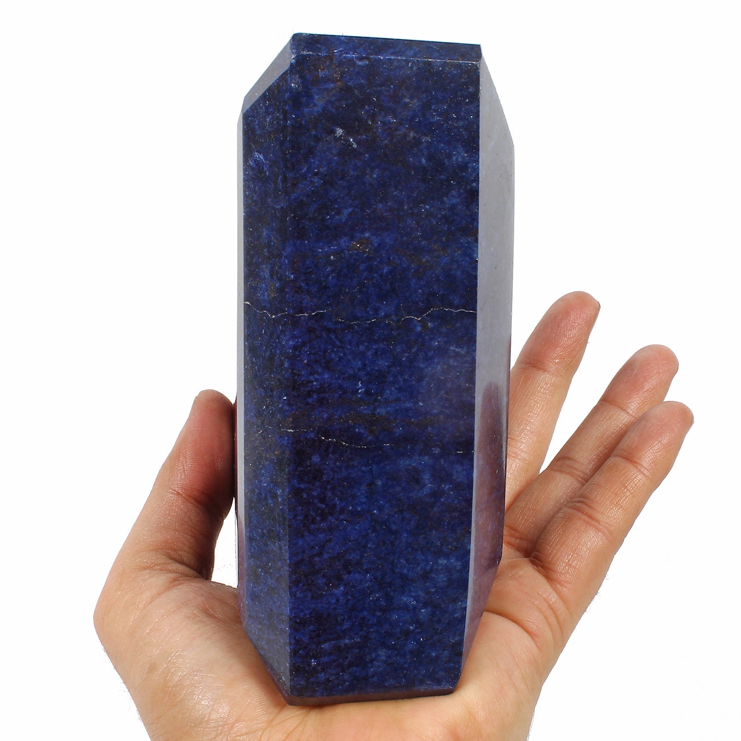 3.2 Kilo Natural Blue Sapphire Octagon Cut Large Madagascar Earth mined Gemstone
