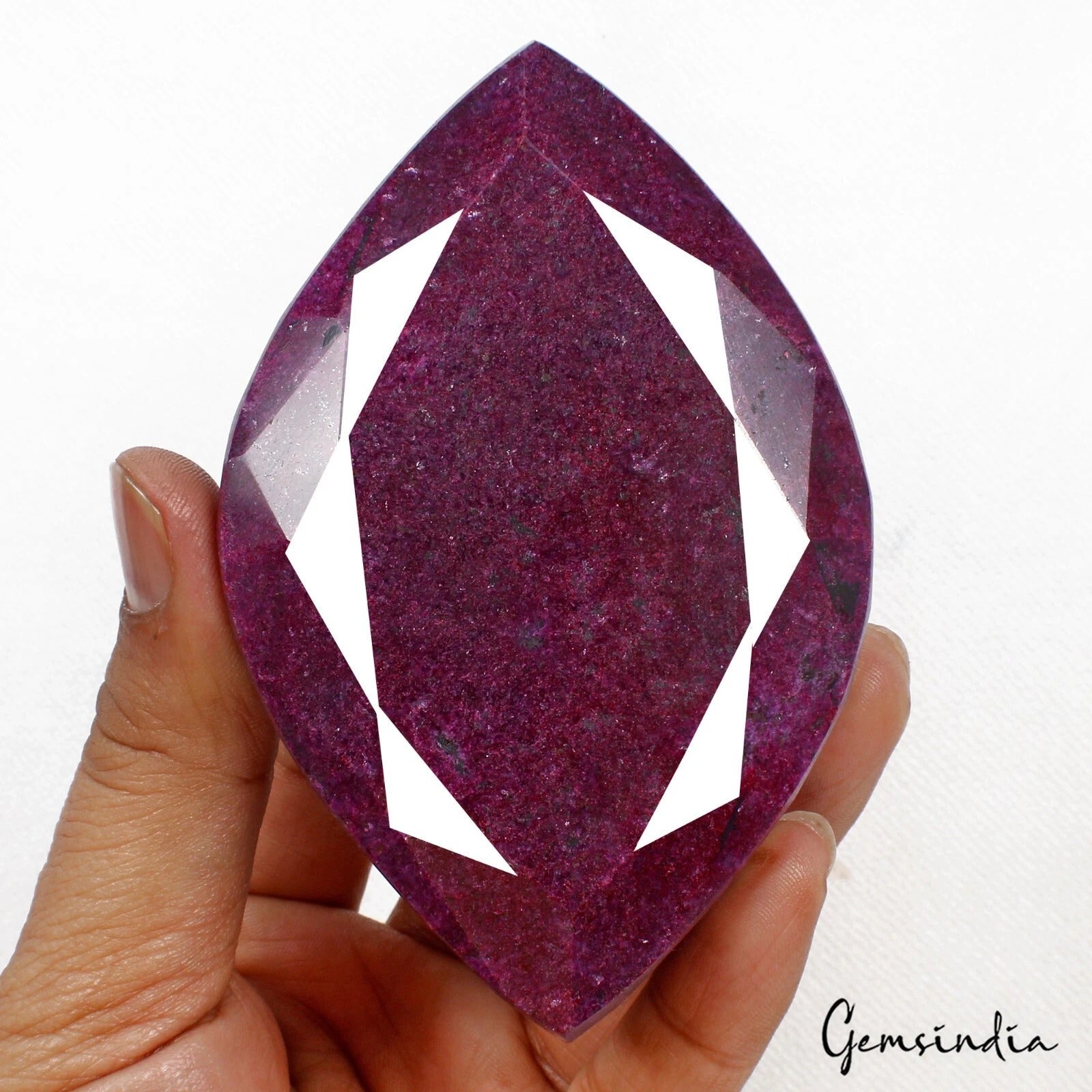 2500 Cts Natural African Red Ruby Marquise Cut Huge Size Loose Earth Mined Gem