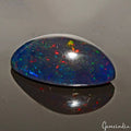 12.90 Cts Natural Blue Black Opal Ethiopian Multi Shine Cabochon Loose Gemstone