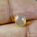 1.65 Ct Natural Untreated Multi Shine Ethiopian Opal Oval Cab Loose Gem For Ring