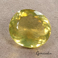 Certified 73.40 Cts Natural Untreated Golden Yellow Citrine Oval Cut Loose Gem