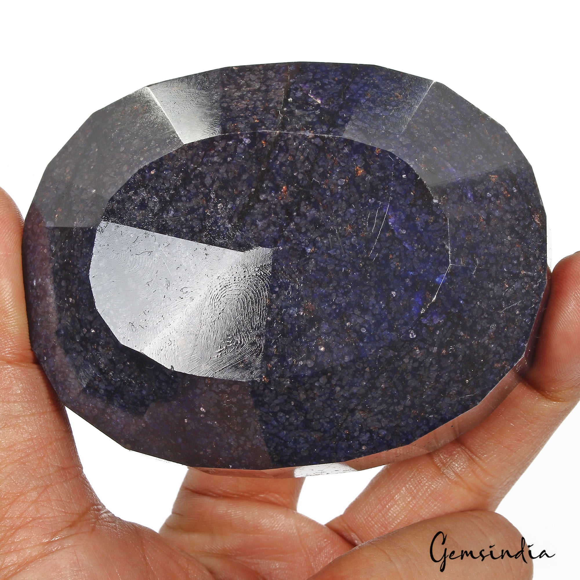Huge 3100 Cts Natural African Dark Blue Sapphire Oval Cut Loose Museum Size Gem