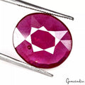 8.60 Ct Natural Pink Red Heated Ruby Oval Shape, Mozambique Gemstone~ Good Color