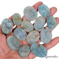 840 Cts/13 Pcs Natural Untreated Beryl Aquamarine Rough Druzy Wholesale Gems Lot