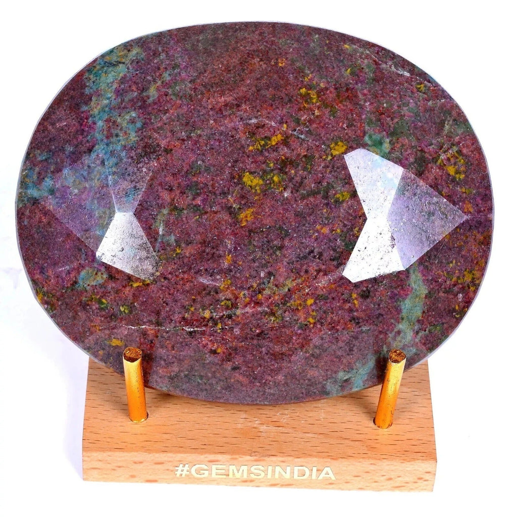 Certified 3500 Ct Natural Untreated Red Ruby Oval Cut Loose Museum Size Huge Gem