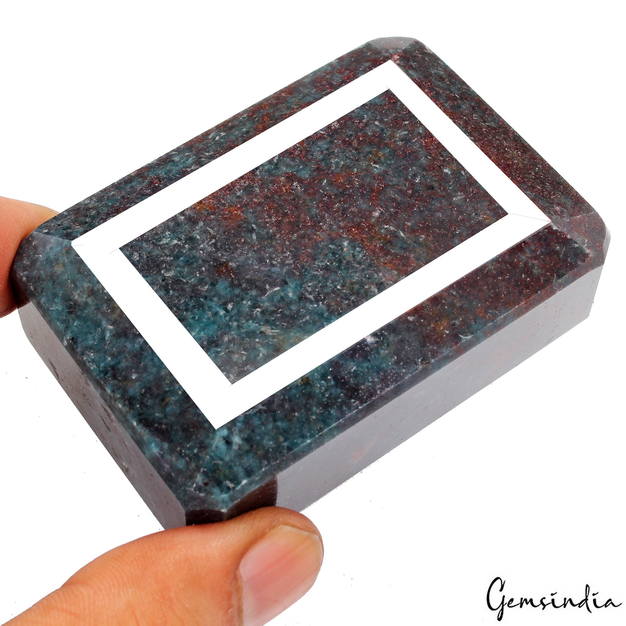 1900Ct Natural Ruby Kyanite Octagon Faceted Earth Mined Loose Untreated Gemstone