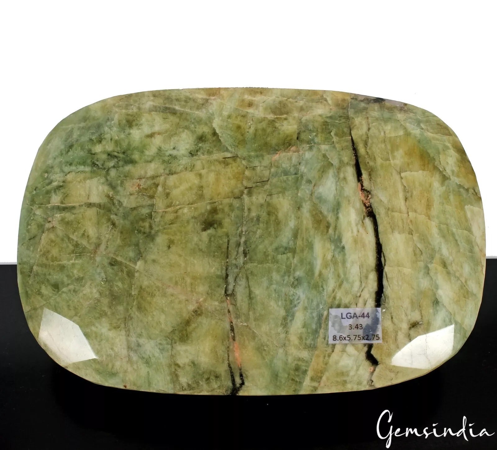 3.4 Kg Natural Untreated Beryl Aquamarine Green Oval Earth Mined Huge Gemstone