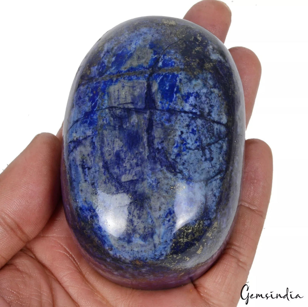 2020 Ct Natural Blue Lapis Lazuli Oval CabMuseum Size Earth Mined Loose Huge Gem