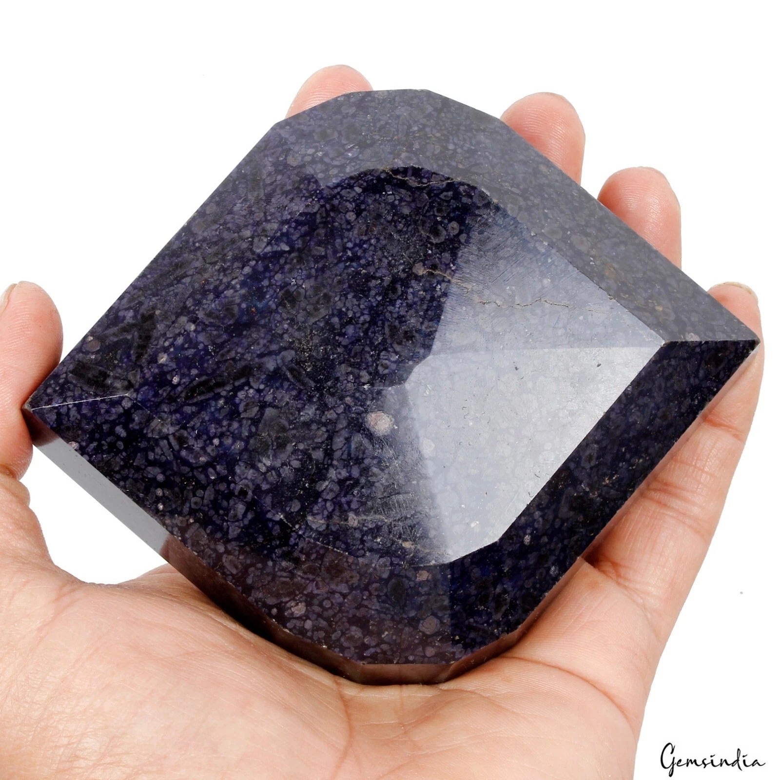 Blue Sapphire Loose Gemstone — 125 x 98 x 34mm, 3520 Ct, Madagascar