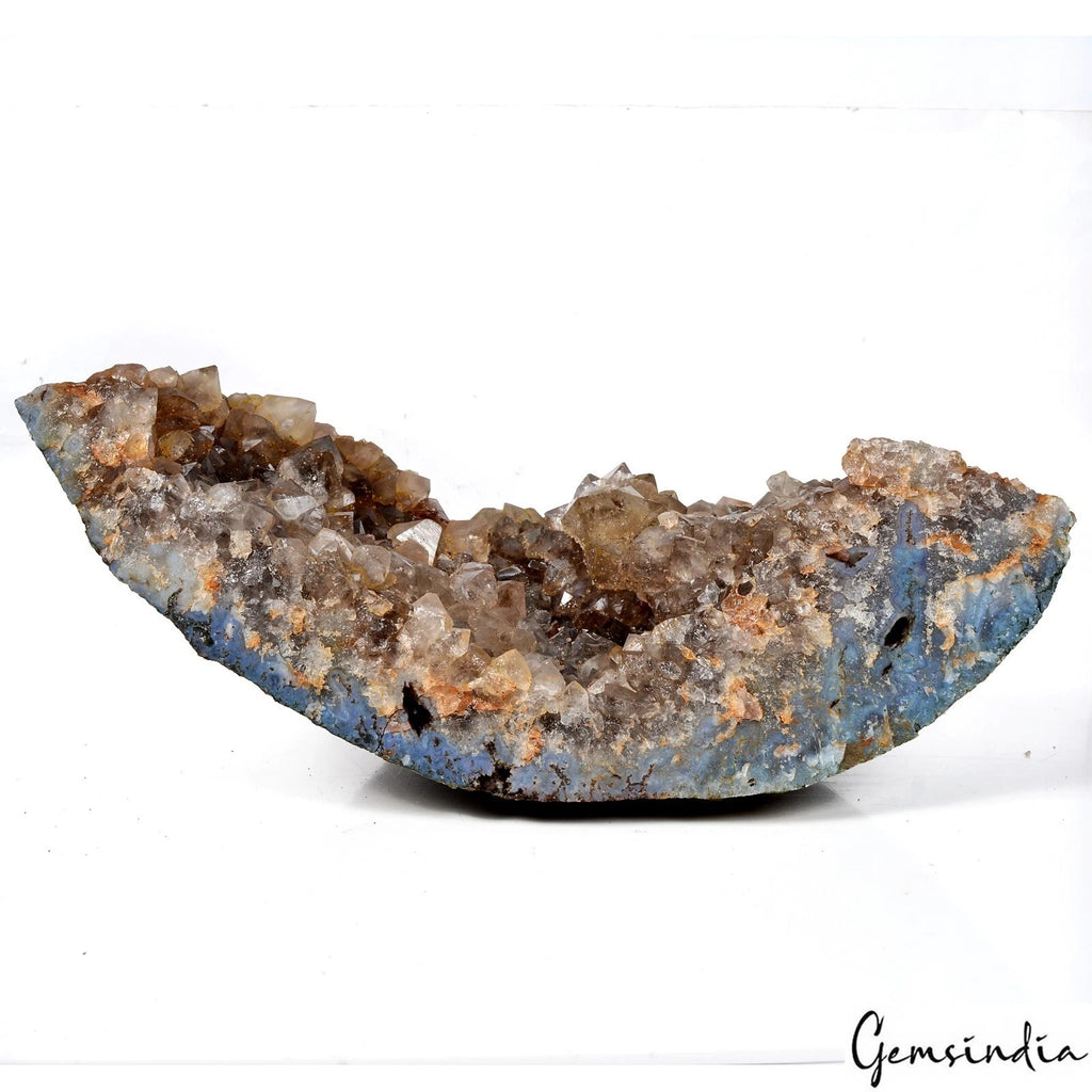 Amethyst Crystal Cluster, Untreated — 11x6x5 Inches, 2.910 Kg (14550 Ct), Uruguay