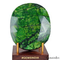 Emerald Loose Gemstone, Color Enhanced, Green — 100 x 84 x 35mm, 3030 Ct, Brazil