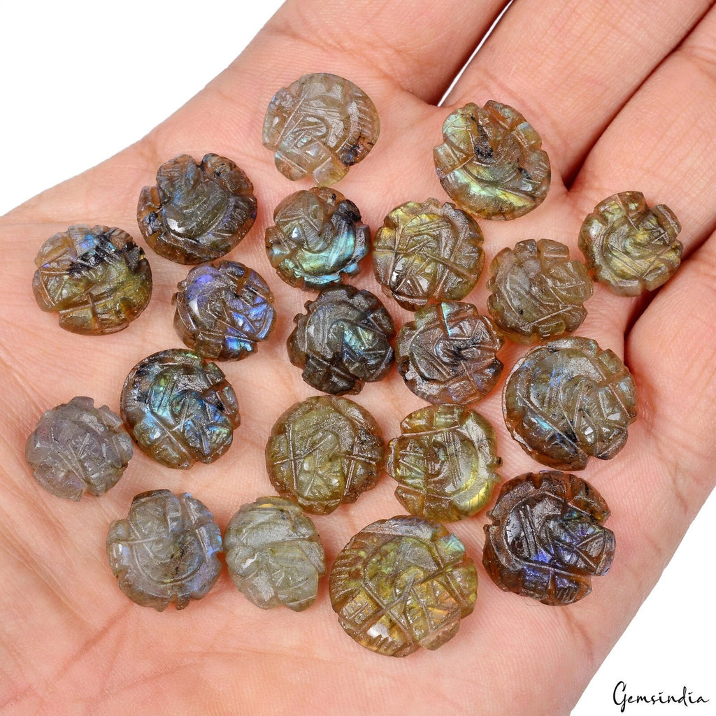 Labradorite Lot, Loose Gemstone — 20 Pieces, 11mm to 16mm, 126.80 Ct