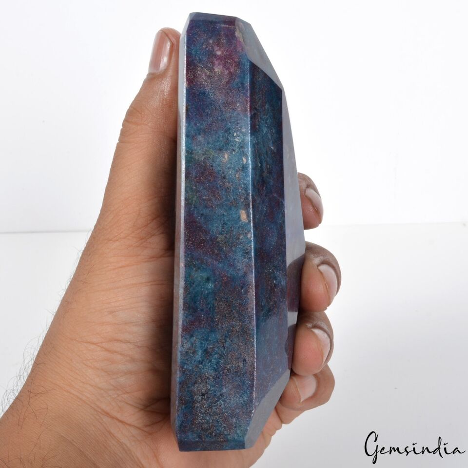 Ruby Kyanite Loose Gemstone, Untreated, Red — 5x3x1.5 Inches, 5100 Ct (1.02 Kg), Madagascar