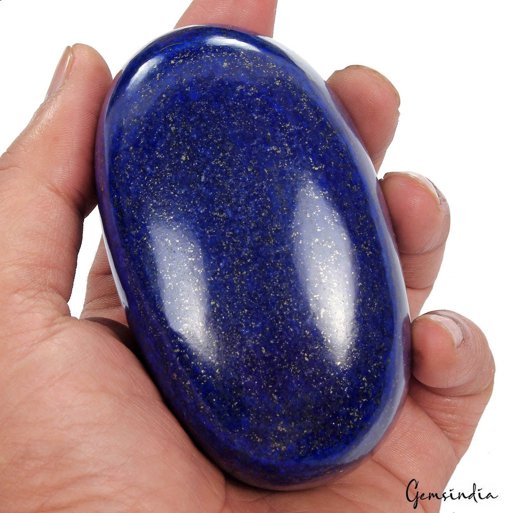 2240 Ct Natural Lapis Lazuli With Gold Flexis Oval Cab Earth Mined Loose Gems