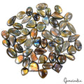 18-38MM Multi Labradorite Mix Shape Cab Loose Gemstone Lot for Jewelry~1290 Ct