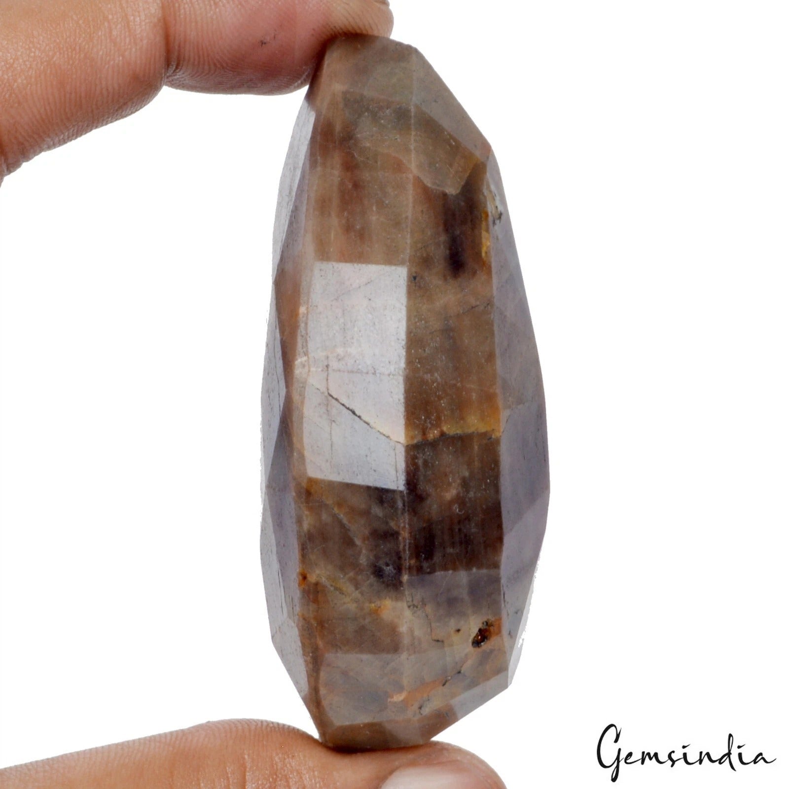 860 Cts Natural Brown Sapphire Pear Cut Loose Madagascar Untreated Huge Gemstone