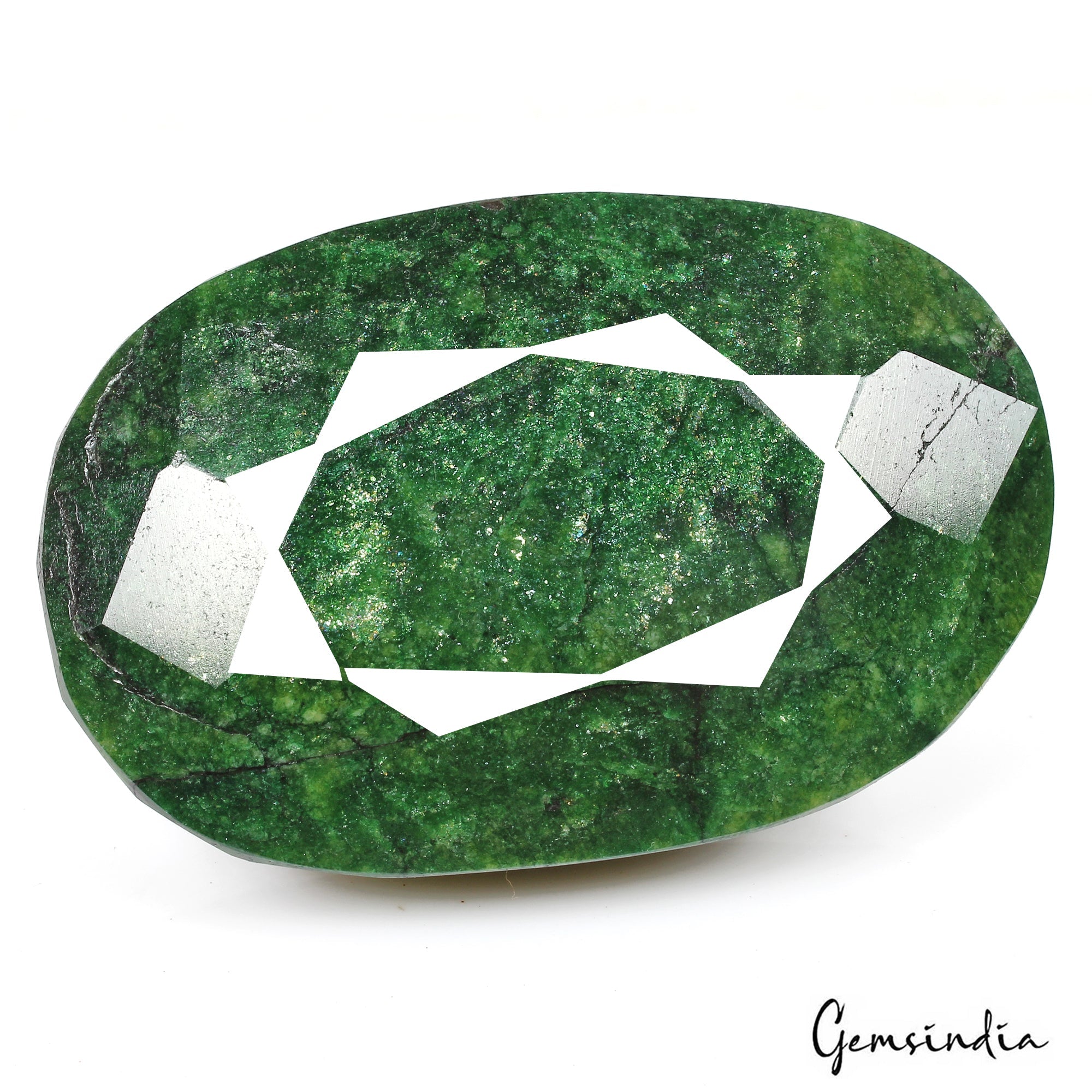 800 Cts Natural Green Emerald Oval Cut Huge Earth Mined Museum Size Gemstone