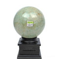 1.595 Kilo Natural Green Aventurine Healing Crystal Mineral Sphere With Stand