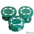 Certified 1270 Cts/3 Pcs Natural Brazilian Green Emerald Oval Cut Loose Gems Lot