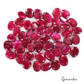 550 Ct Natural Red Pink Beryl Oval Faceted Loose Wholesale Gemstone Lot 51 Pcs