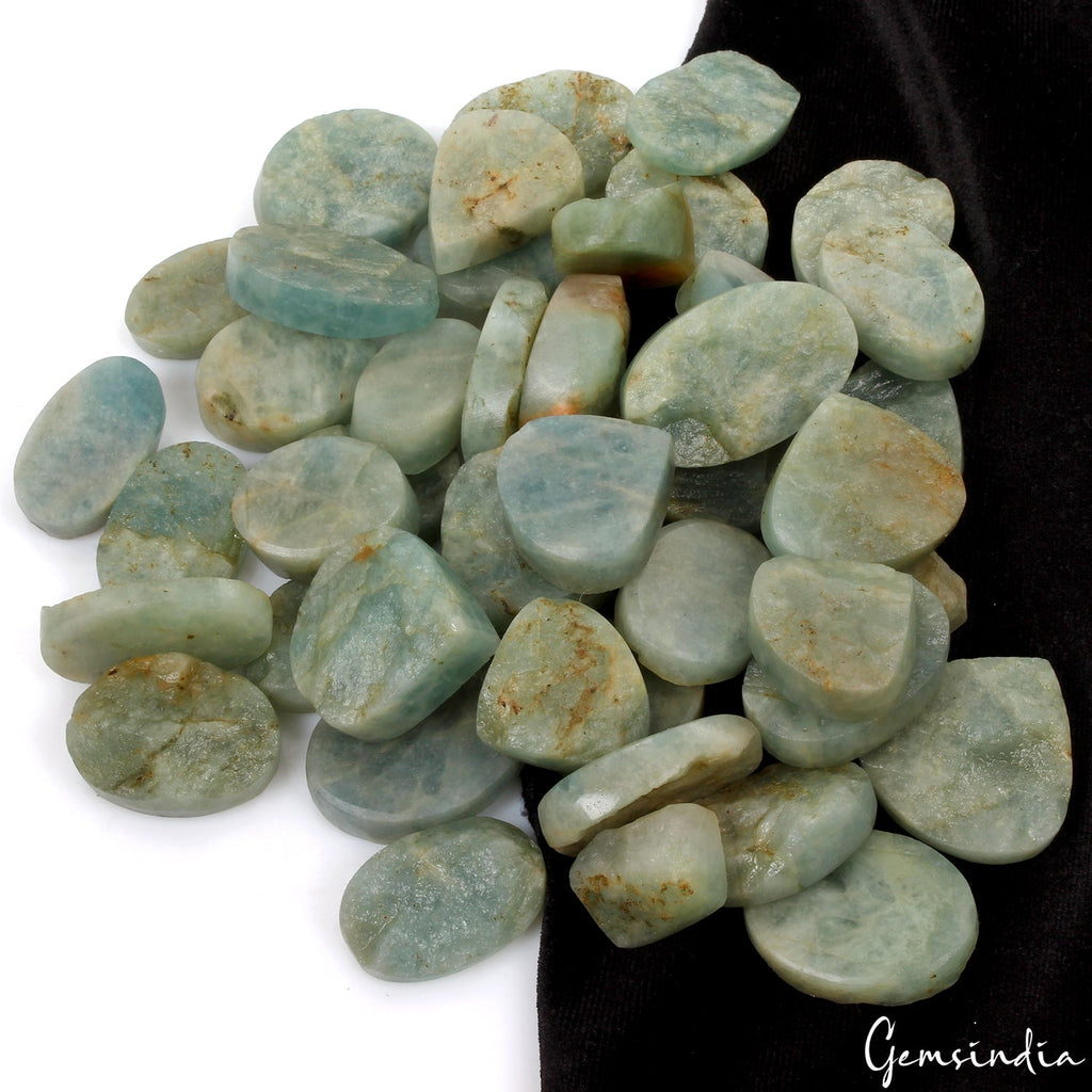 2600Ct/45 Pcs Natural Untreated Beryl Aquamarine Rough Druzy Wholesale Gems Lot