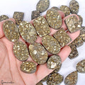 AAA+ Quality 100% Natural Pyrite Druzy Gemstone Wholesale Lot Mix Shape 2250 Cts