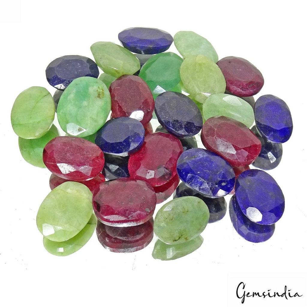 Ruby Lot, Loose Gemstone — 22 Pieces, 14mm to 18mm, 234.80 Ct