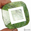 Certified 980 Cts Natural Brazilian Green Emerald Octagon Cut Gem For Pendant