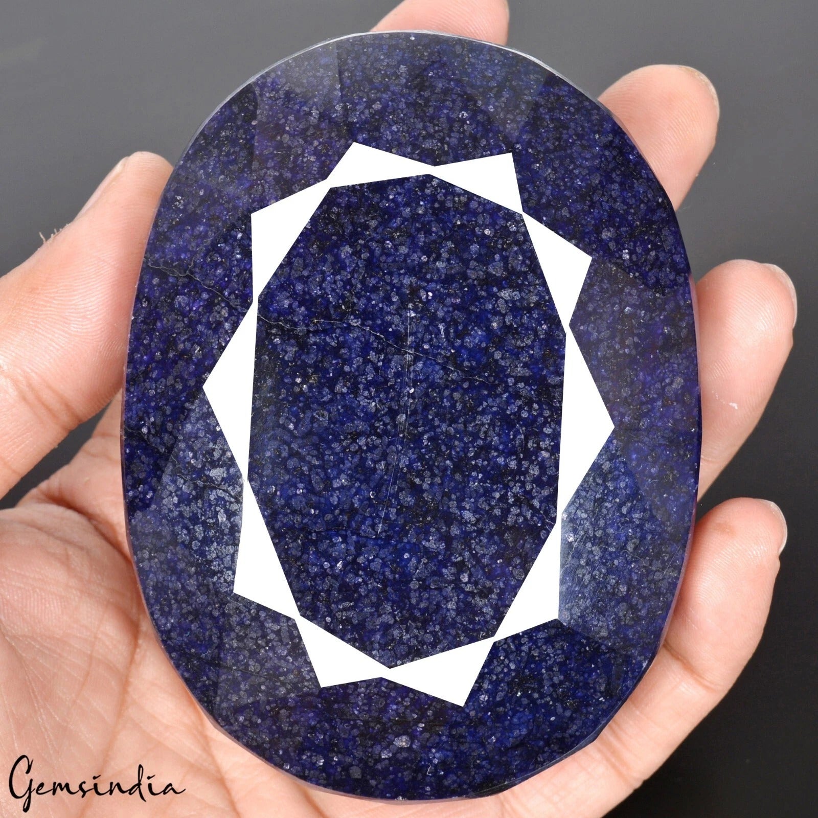 MUSEUM SIZE 2860 Ct Natural Blue Sapphire Oval Cut Loose Earth Mined Gemstone