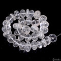 360 Ct Natural Untreated Crystal Quartz Loose Bead Gems Lot 32 Pc For Jewelry