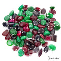 1180 Ct Natural Ruby Emerald Sapphire Mix Cut Loose Ring Size Gemstones ~ 94 Pcs